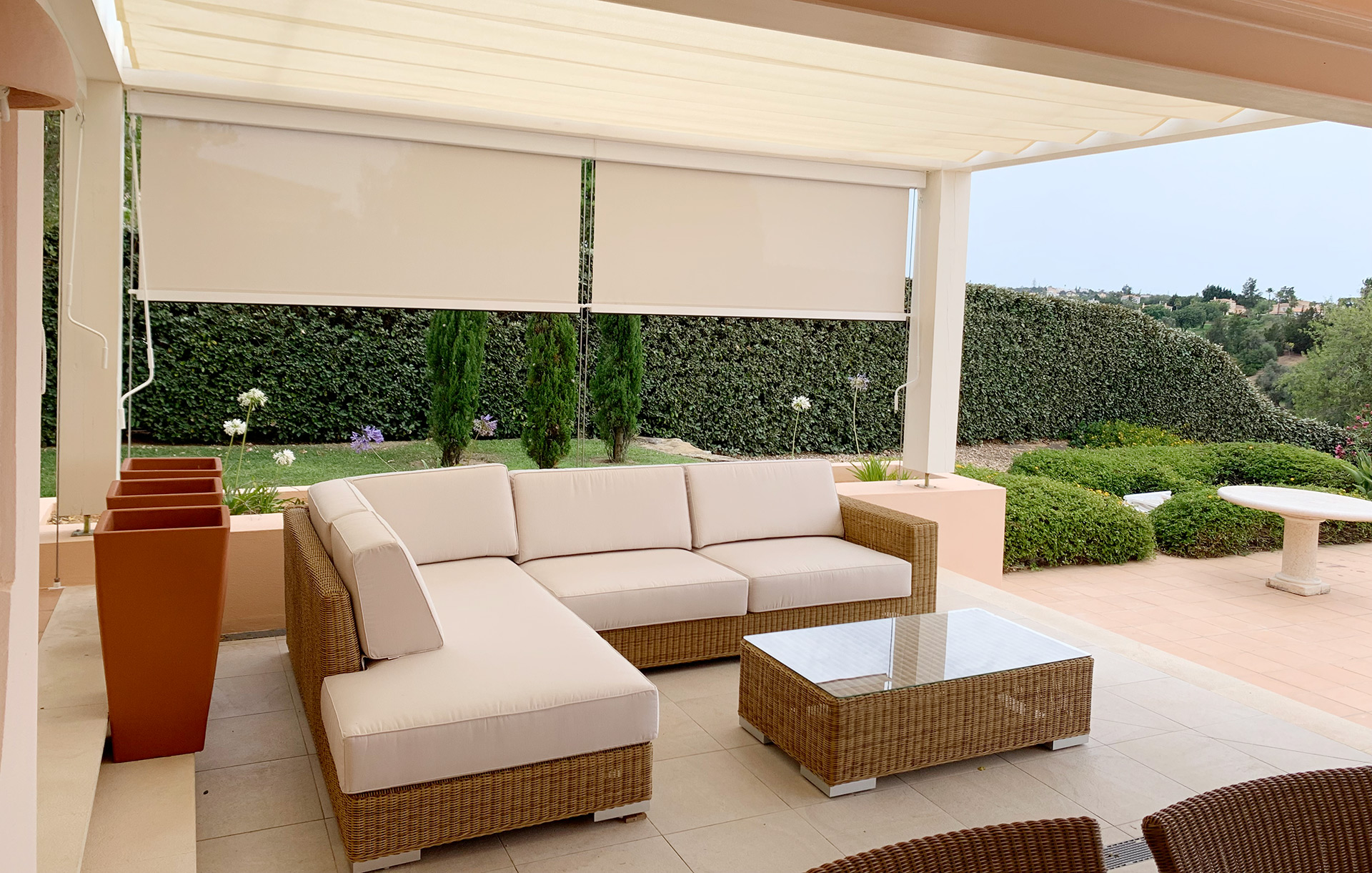 Toldo vertical